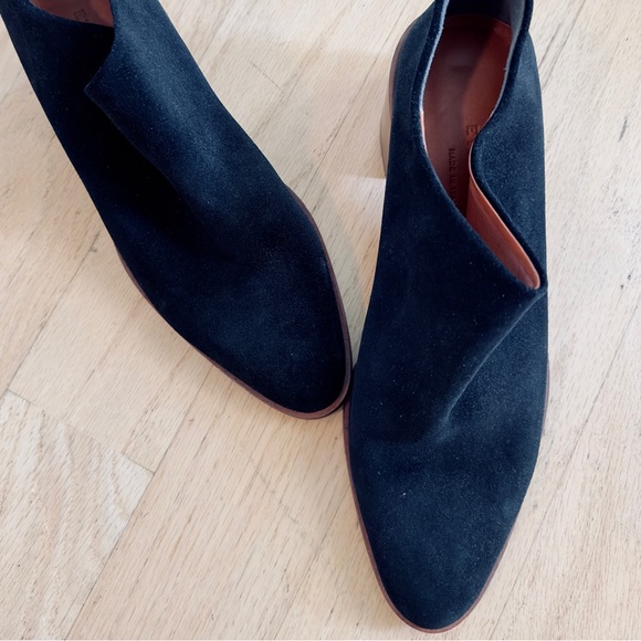 Everlane Suede Heel Mule Bootie, Size 8 - Picture 5 of 6